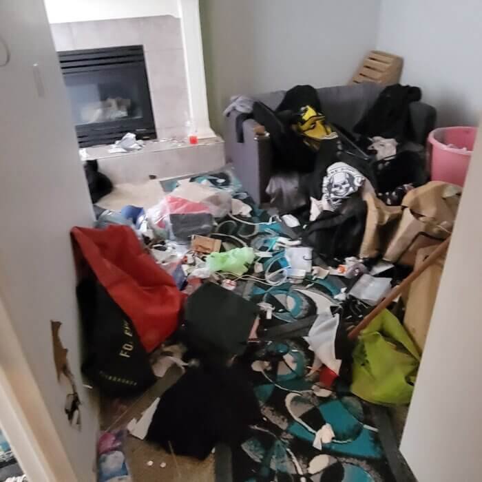 Hording and garbage left as tenant caused damage to rental unit