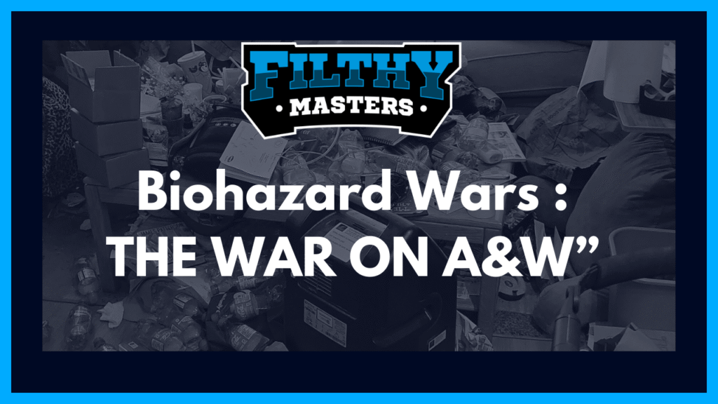 a hording and biohazard cleanout for an independent living scenario