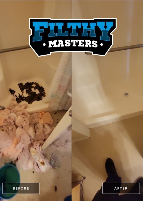 Removal of adult diapers biohazard waste in Southwest Calgary