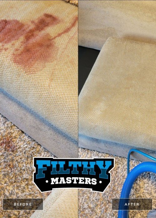 Filthy Masters blood washing after an accident